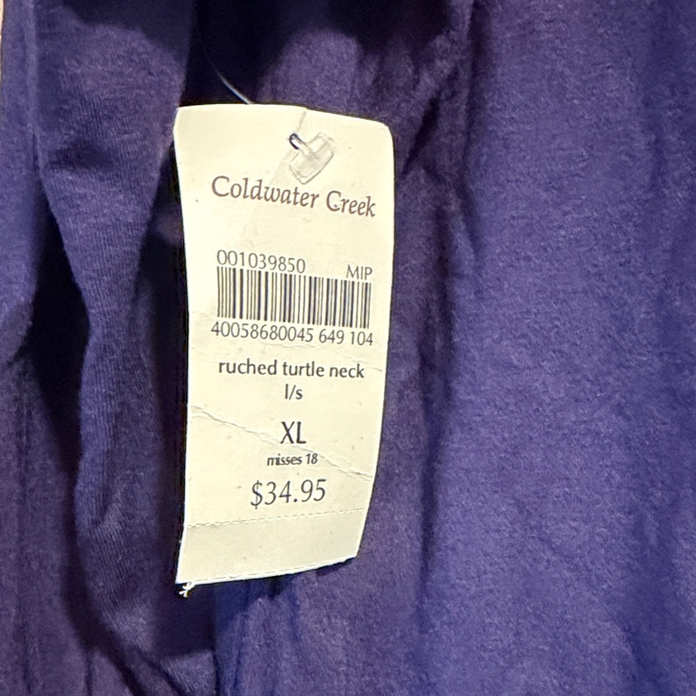 Coldwater Creek Purple Skirt